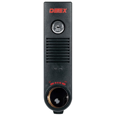 Detex Stand Alone Surface Mount Alarm, Exit Alarm, Black EAX-500 BLACK